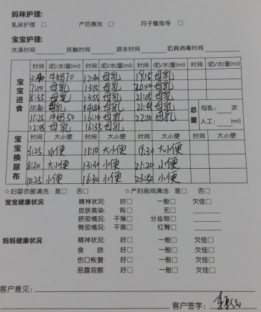 /邓凤华月嫂的个人照片展示